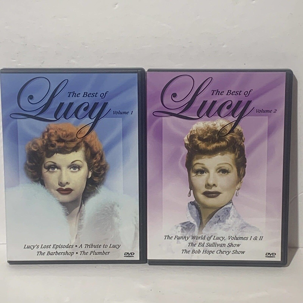 The Best of Lucy - Volumes 1 & 2 (DVD, 2004, 2-Disc Set)